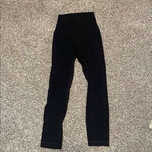 Lululemon Align Black Leggings 23” inch - Size 0